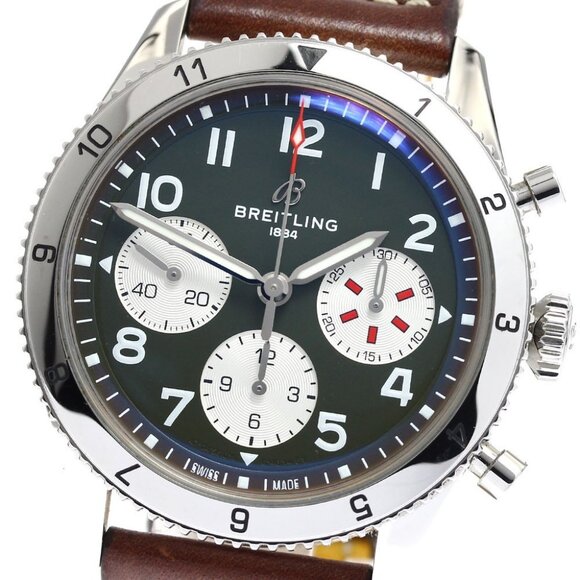 BREITLING classic avi A23380 Chronograph Small Seconds Automatic Men's_896620 - Picture 1 of 7